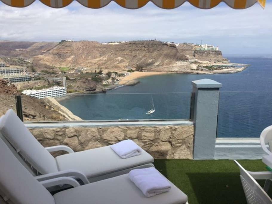 Апартаменти Duplex Playa Del Cura Beautiful Ocean View Моган Екстер'єр фото